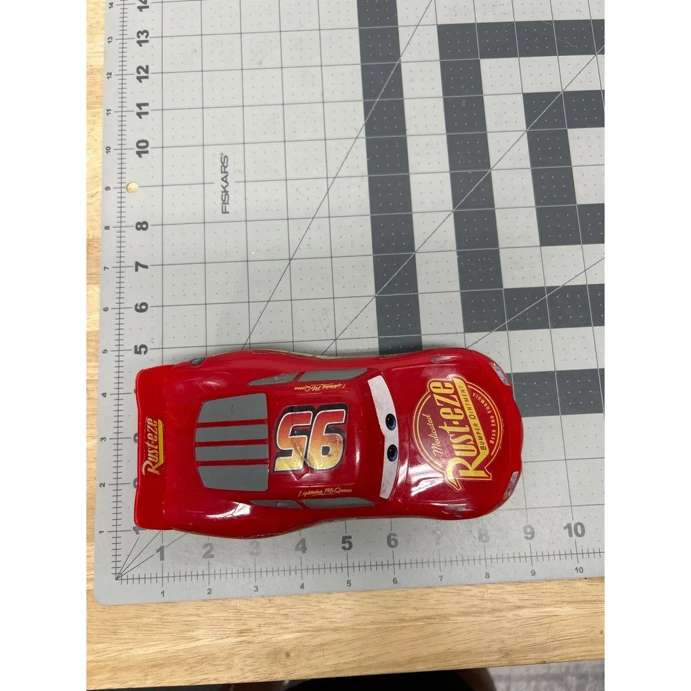 Disney Pixar Cars Lightning McQueen Shake N Go Red Rust-eze 95 Race Non-working